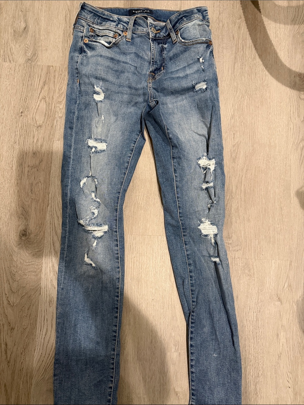 Aeropostale Dark Blue Skinny Jeans